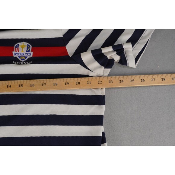 RLX Ralph Lauren Official 2012 Ryder Cup Team USA Golf Polo Men's Large Medinah - Picture 9 of 11